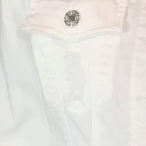 Guess Distressed Jean Jacket (new) - Picture 3 of 8